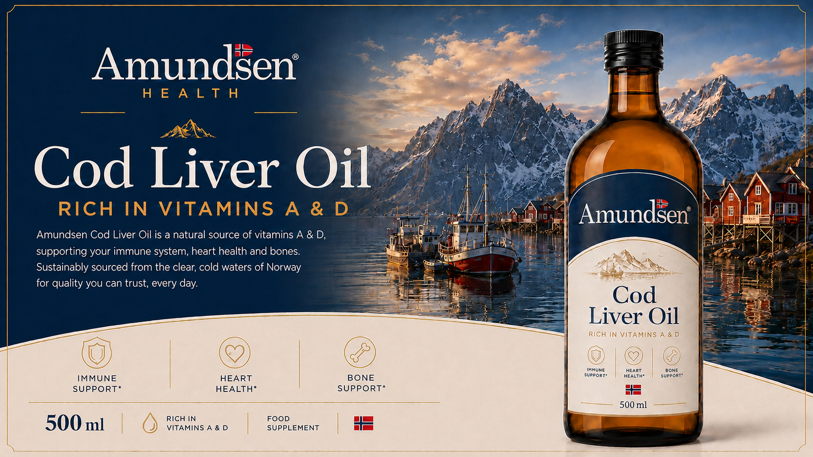 Amundsen Cod Liver Oil